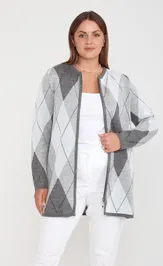 Sweter BONADI 2229 seryj