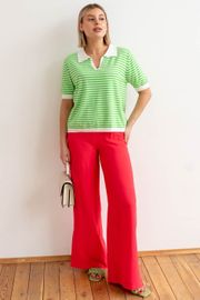 Spodnie TOOK A LOOK & Angelika #AB-013k yarko-rozovyj