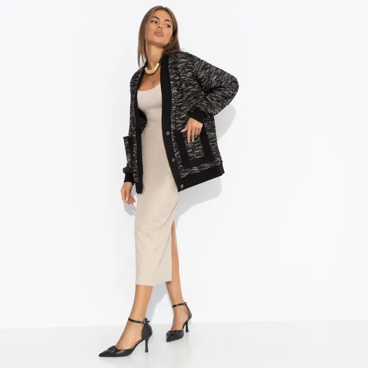 Sweter CHARUTTI #V modnom rezhime (black)
