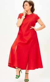 Платье SOVA 11322 красный