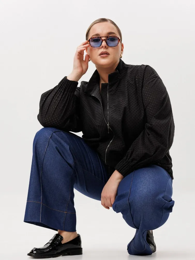 Бомбер Ava fashion арт. М-169 черный