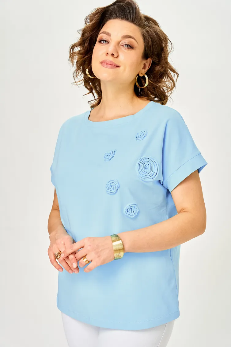 Blouson Rumoda #2288 goluboj