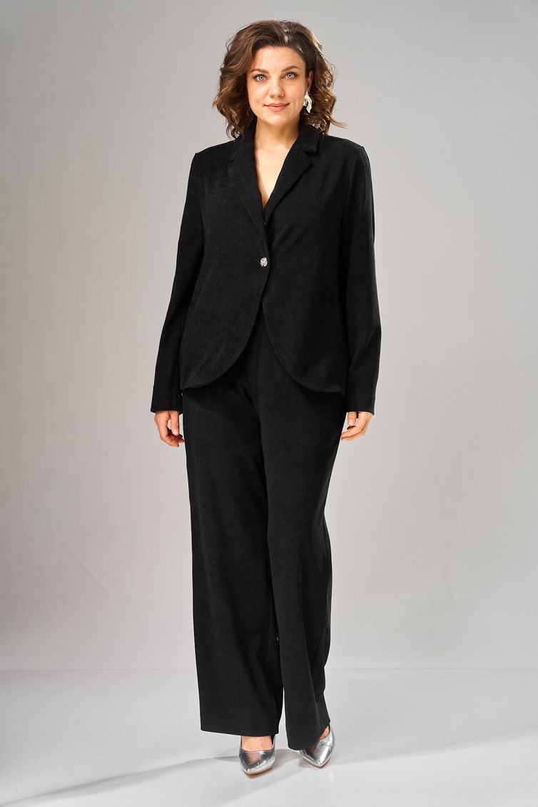 Trousers V&N fashion #1142_chernyj