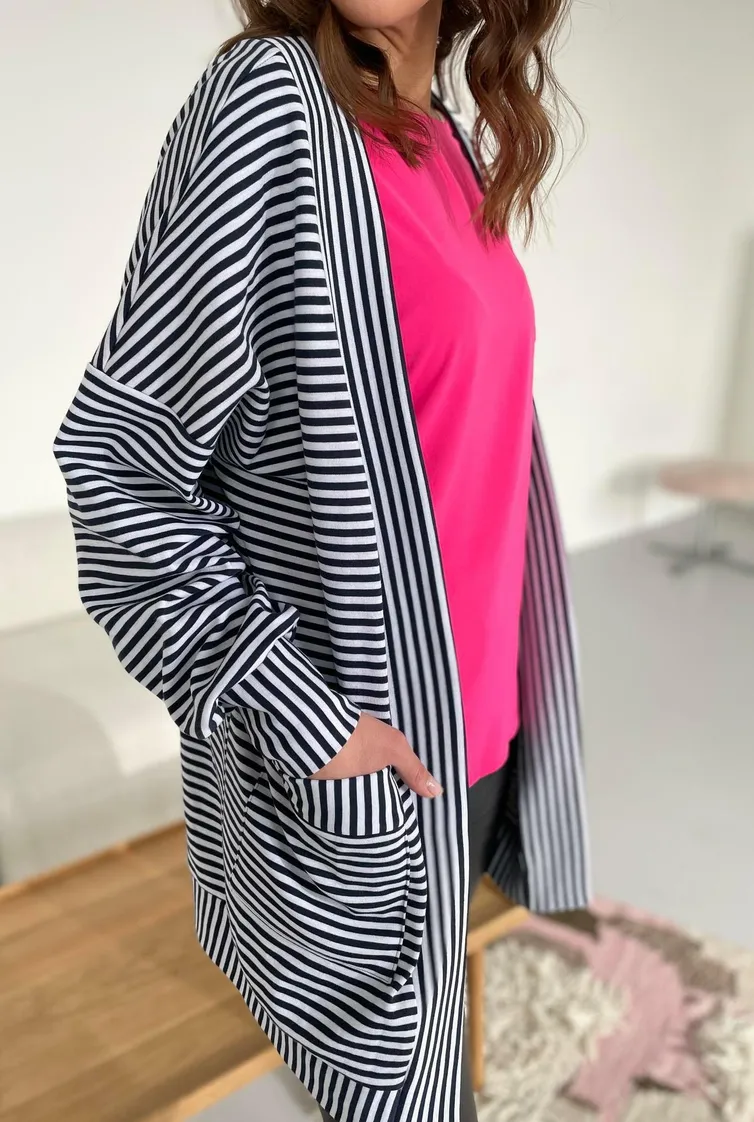 Sweter Rumoda #2121 poloska
