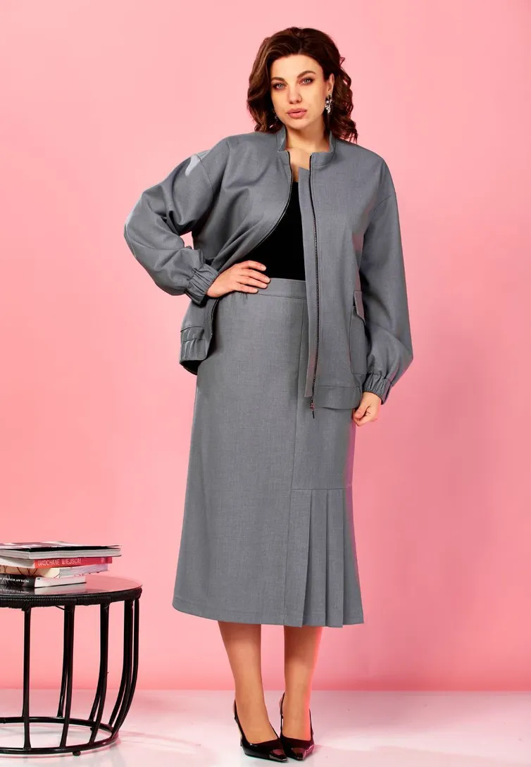 Костюм Ava fashion арт. М-179 серый