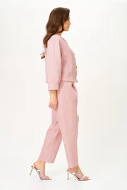 Костюм Michel Chic арт. 1450 жемчужно-розовый