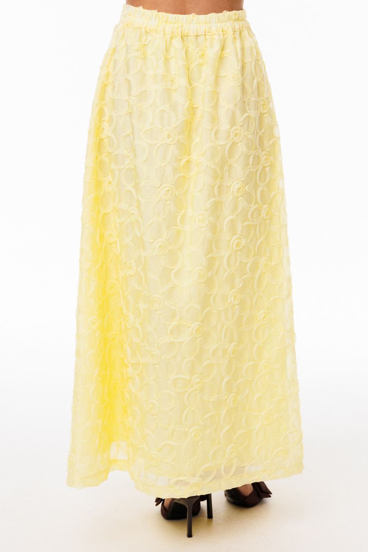 Skirt EOLA #3112 zheltyj