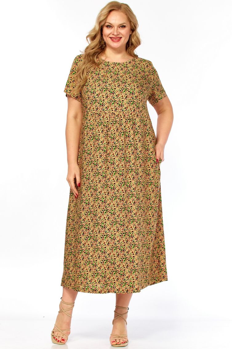 Sukienka LadyThreeStars #2681 yantarnyj