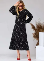 Sukienka EVA GRANT #7071 chern