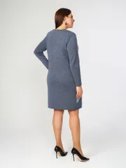 Dress BONADI #1346 bajkal-kapuchino