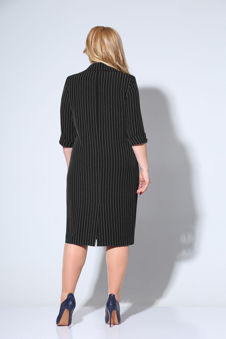 Dress Ivelta plus #1752 chern