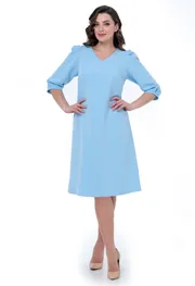 Sukienka Michelle Style #1031 goluboj