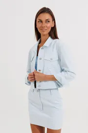 Юбка V&N fashion арт. 1175_голубой