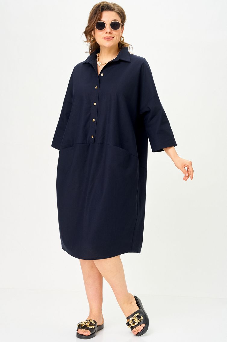 Платье SOVA арт. 11329 синий