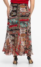 Юбка Avila 1015 бордовый