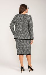 Комплект BONADI 2131 черно-белый