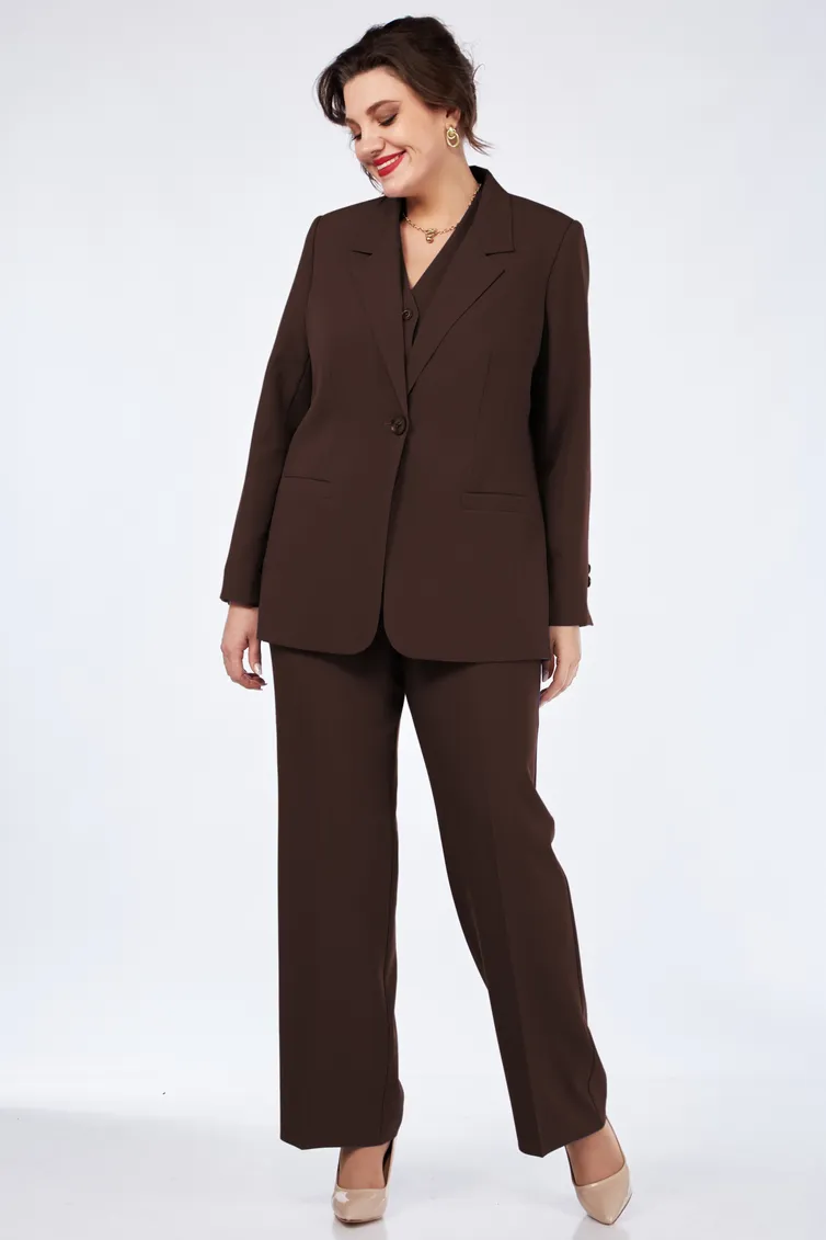 Garnitur Vilena-fashion #1119 shokolad