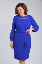 Платье POCHERK STYLE арт. 1-004-василек