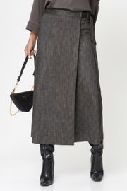 Trousers Michel Chic #827/1 temno-seryj