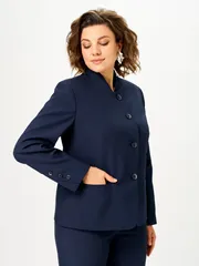 Suit Vilena-fashion #1175 sinij