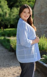 Кардиган BONADI 1819 голубой