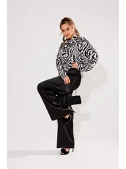 Bluzka Anelli Laurel #1428 belaya zebra