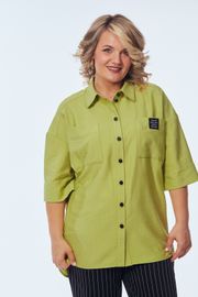 Комплект OVERYOU арт. 248/1 фисташка с черно-белым