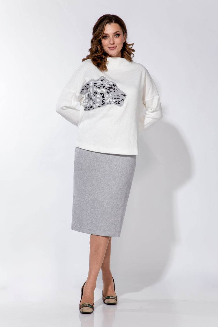 Sweatshirt Elletto Life #3523 bel