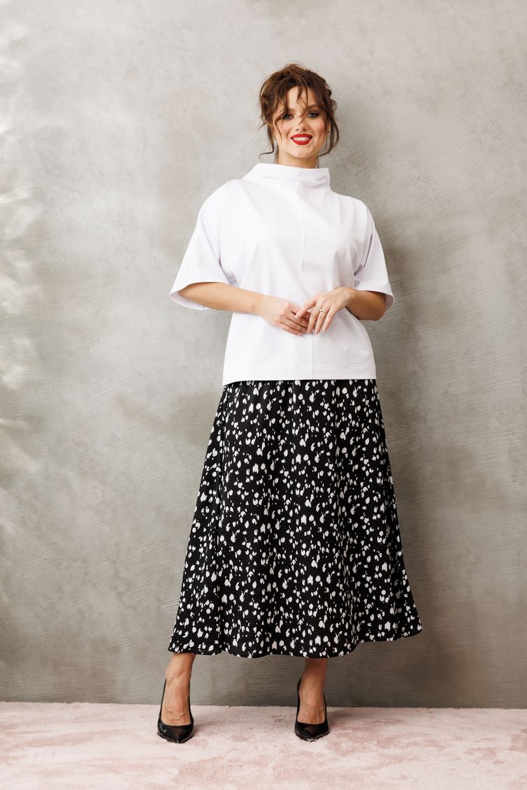 Комплект Anastasia арт. 1316 бело-черный