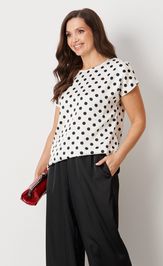 Блуза Panda 121340 молочный