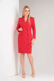 Sukienka Vilena-fashion #759 krasnyj