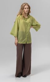 Блузка Romgil РТ0159-ВИ4 зеленое яблоко