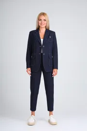Garnitur Vilena-fashion #725 temno-sinij