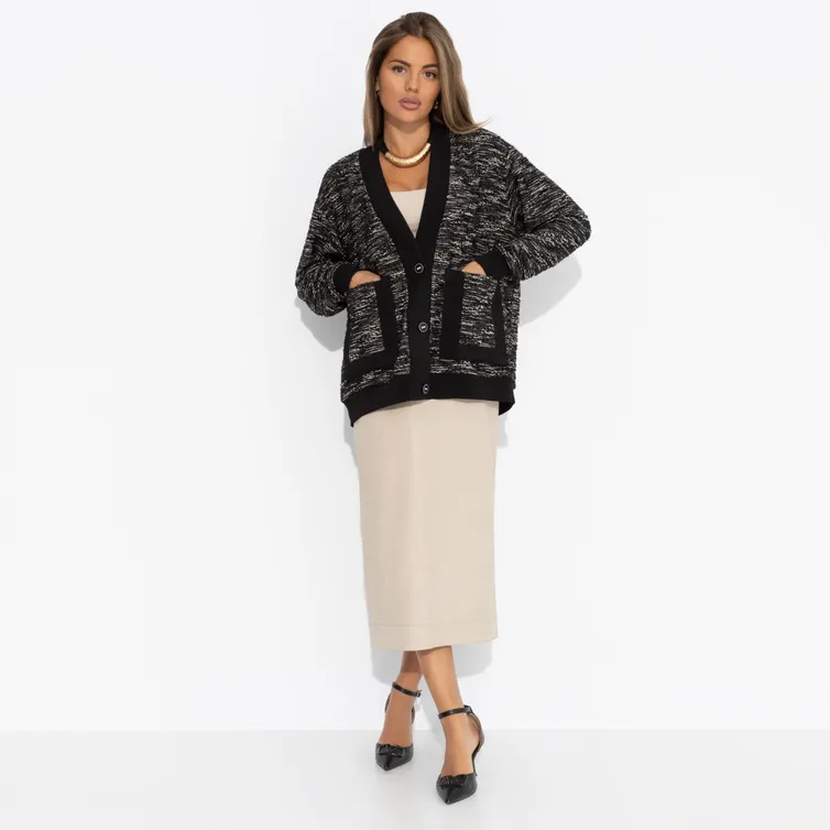 Sweter CHARUTTI #V modnom rezhime (black)