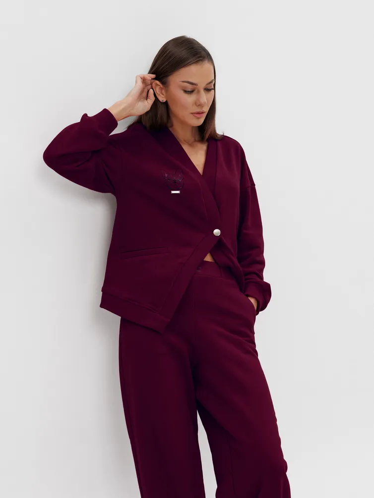 Комплект V&N fashion арт. 1201_бордовый