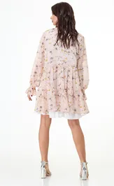 Sukienka Anelli Laurel 1021 pudra