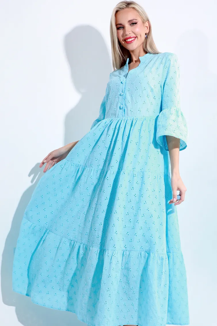 Sukienka DS Trend #P-4635 (Lyubim yarkoe, blyu)