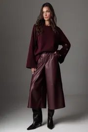 Spodnie Lyushe #4520 bordo