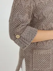 Sweter BONADI #2187 kapuchino