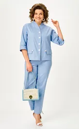 Костюм Vilena-fashion 1159 голубой