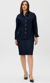 Skirt Ma Cherie 2085 temno-sinij