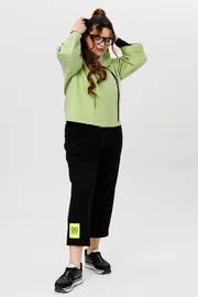 Garnitur Michel Chic #1357/1 salatovyj, chernyj