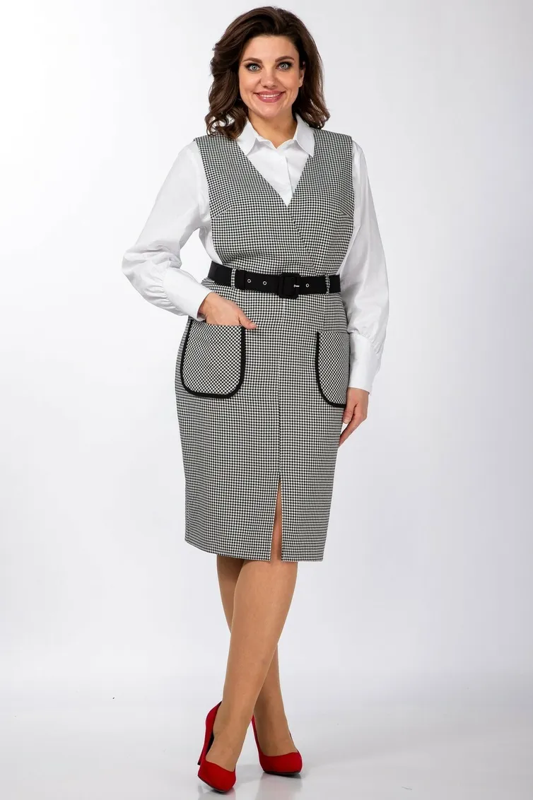 Zestaw Vilena-fashion #982 cherno-belyj