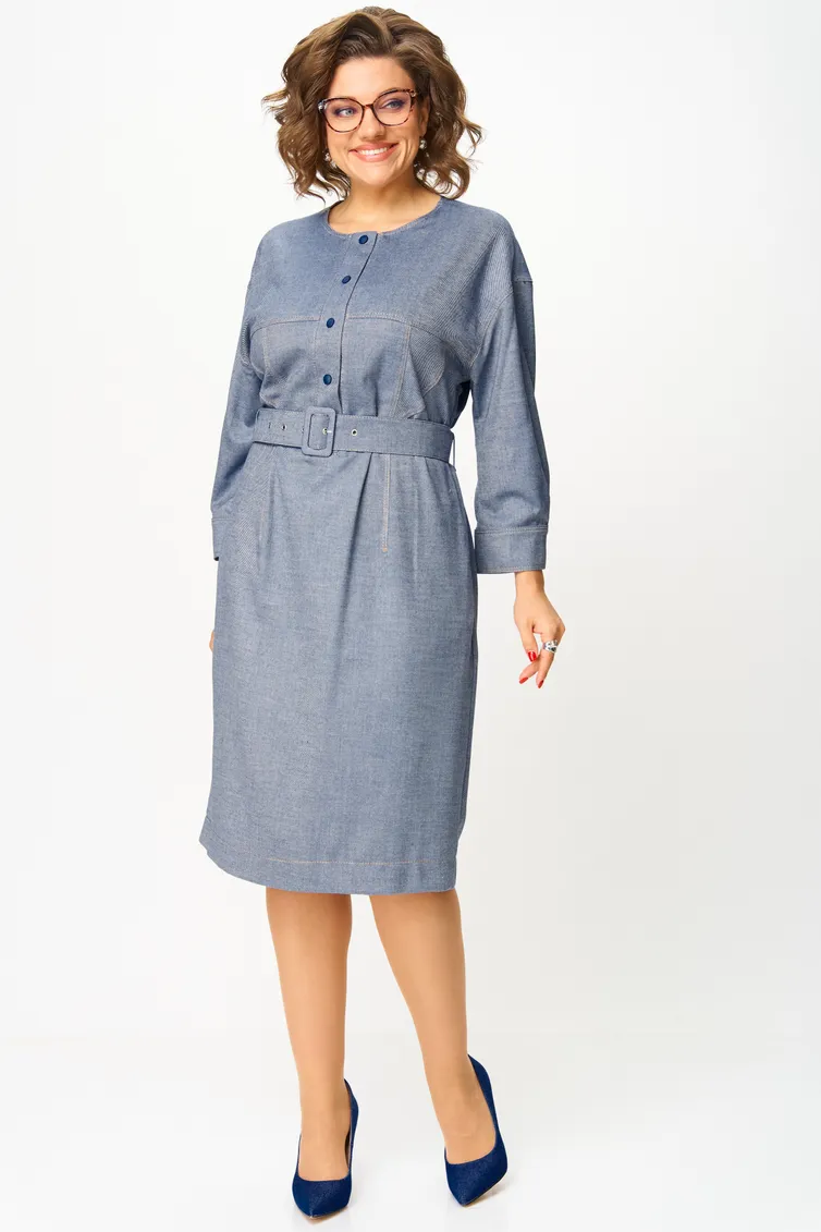 Sukienka Karina Delux #M-1369 denim