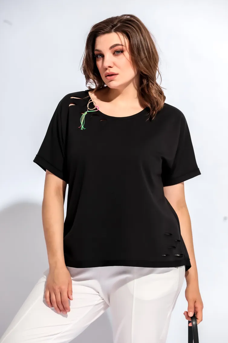 Blouse BegiModa #4003 chernyj