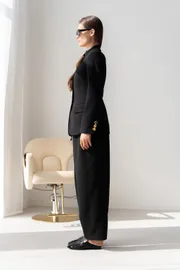 Trousers SILVERSPICE #S-3633 chernyj