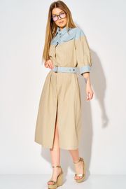 Sukienka LAIKONY #L-434 bezhevyj