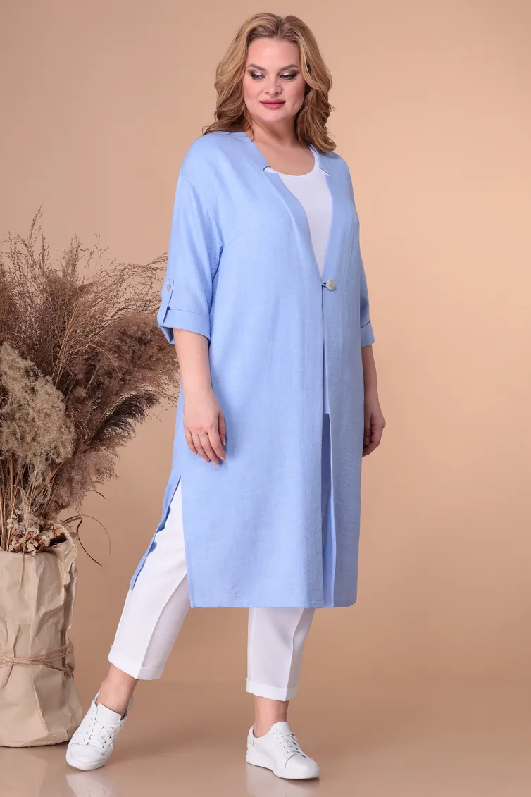 Sweter Linia L #A-1869 gol melanzh