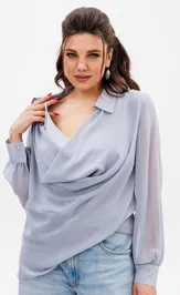 Блуза Anelli Laurel 1380 Утренний туман