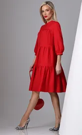 Платье DS Trend ЮС-1071 (Влюбиться в себя, нью рэд)